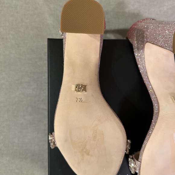 Badgley Mischka MP5802 | Harriet Open Toe Block Heel - Picture 10 of 11